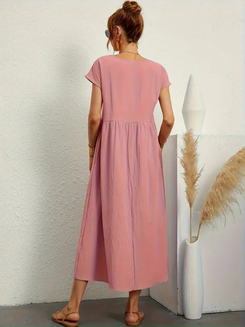 Francesca™ - Flared Long Dress