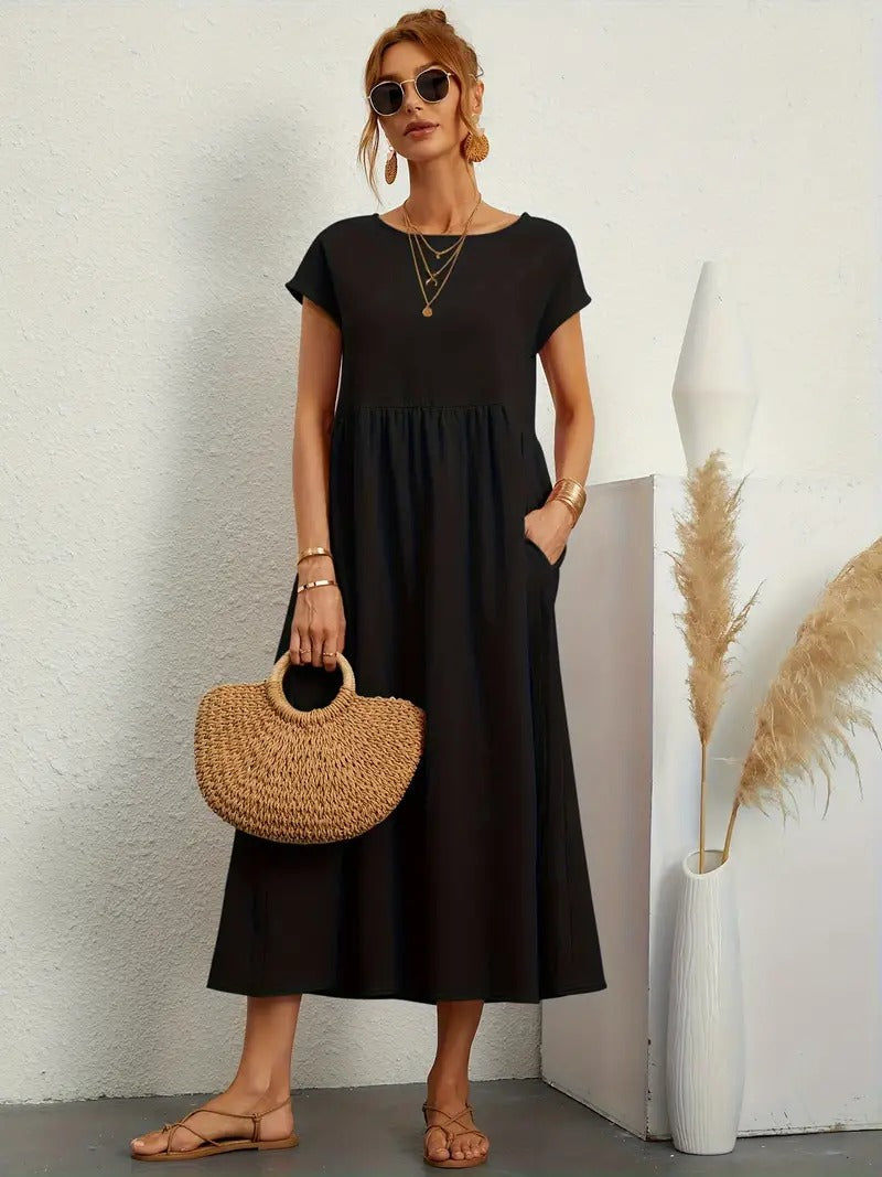 Francesca™ - Flared Long Dress