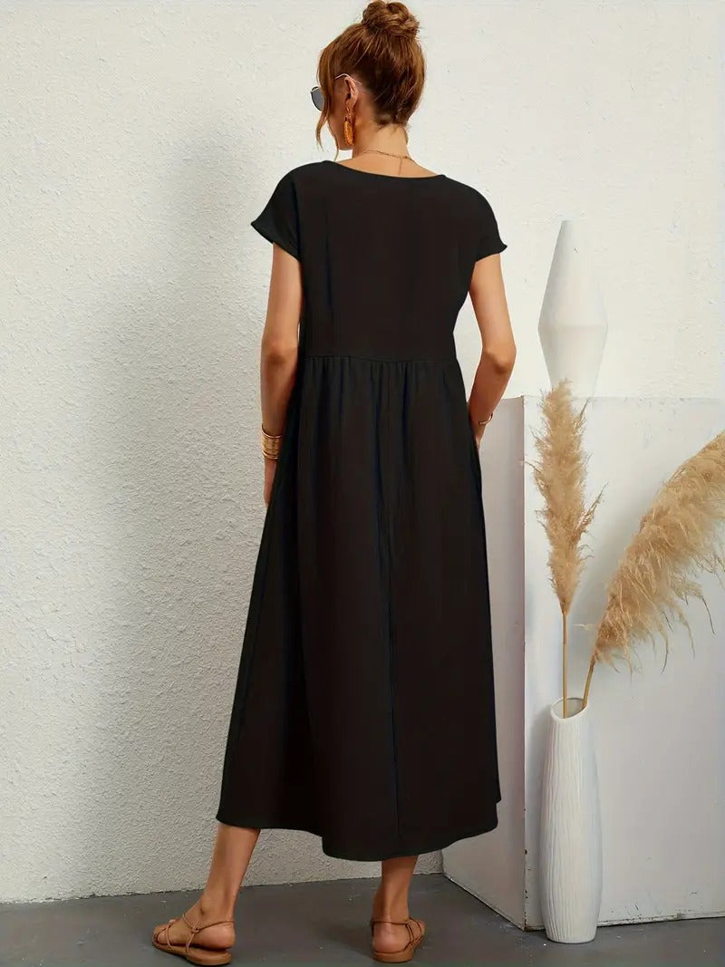 Francesca™ - Flared Long Dress