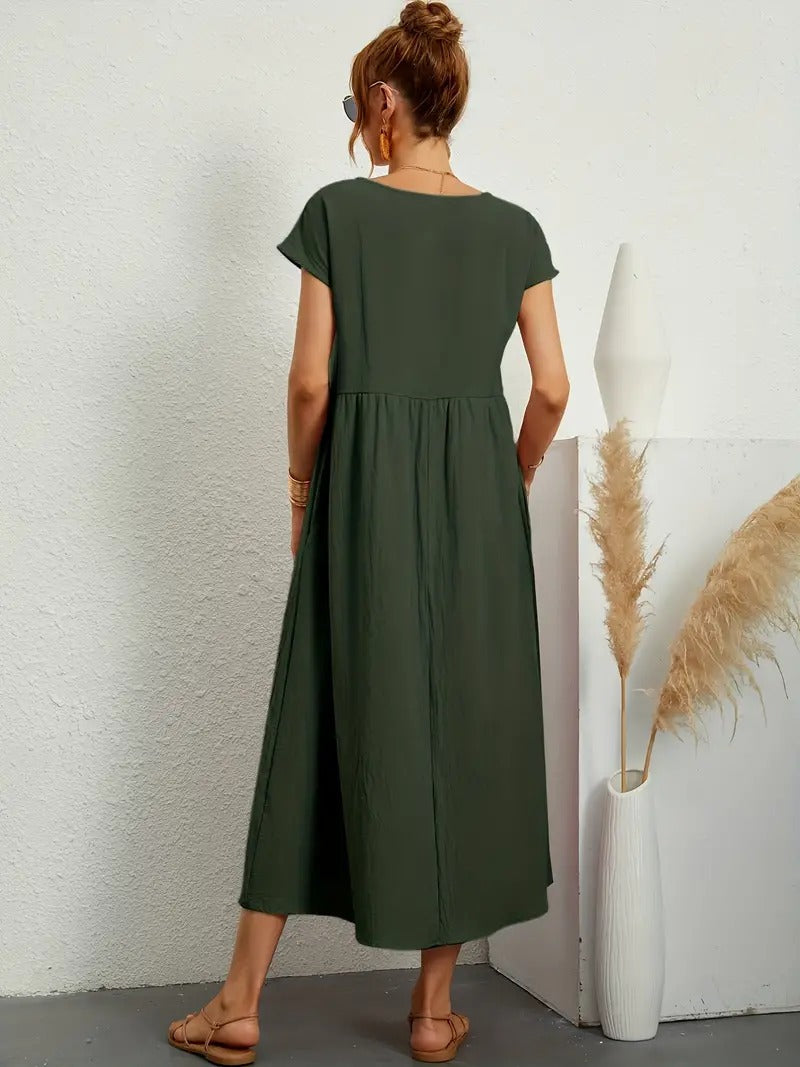 Francesca™ - Flared Long Dress