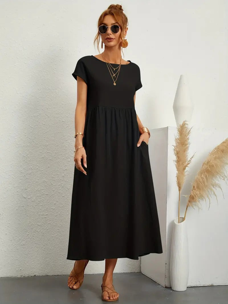 Francesca™ - Flared Long Dress