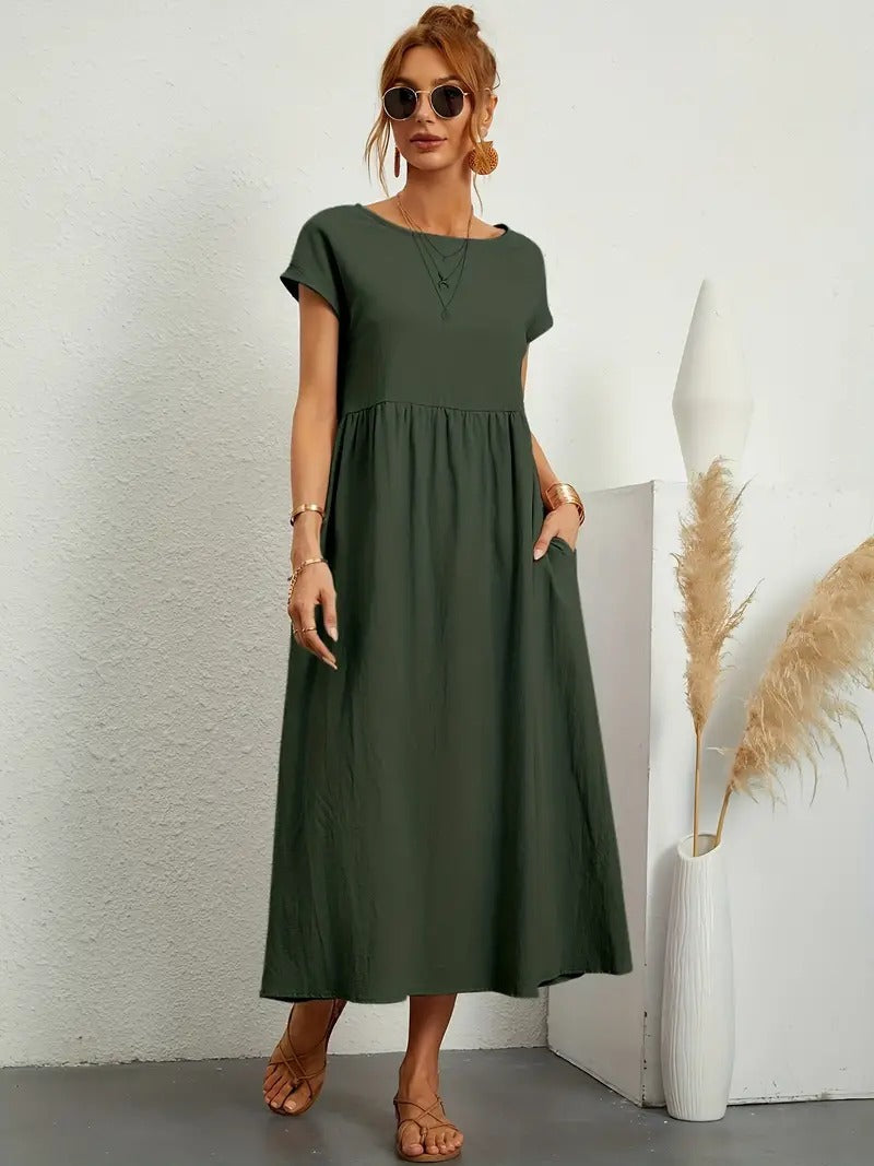 Francesca™ - Flared Long Dress