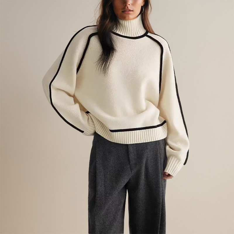 Ella™ - Cashmere Turtleneck Sweater