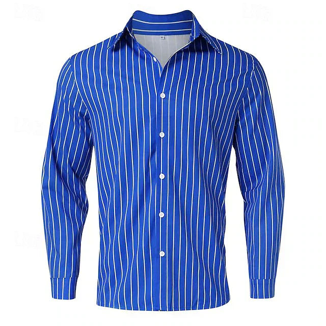 Enzo™ - Classic Striped Shirt