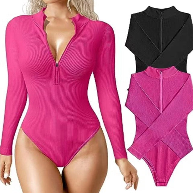 Aria™ - Chic Seamless Bodysuit