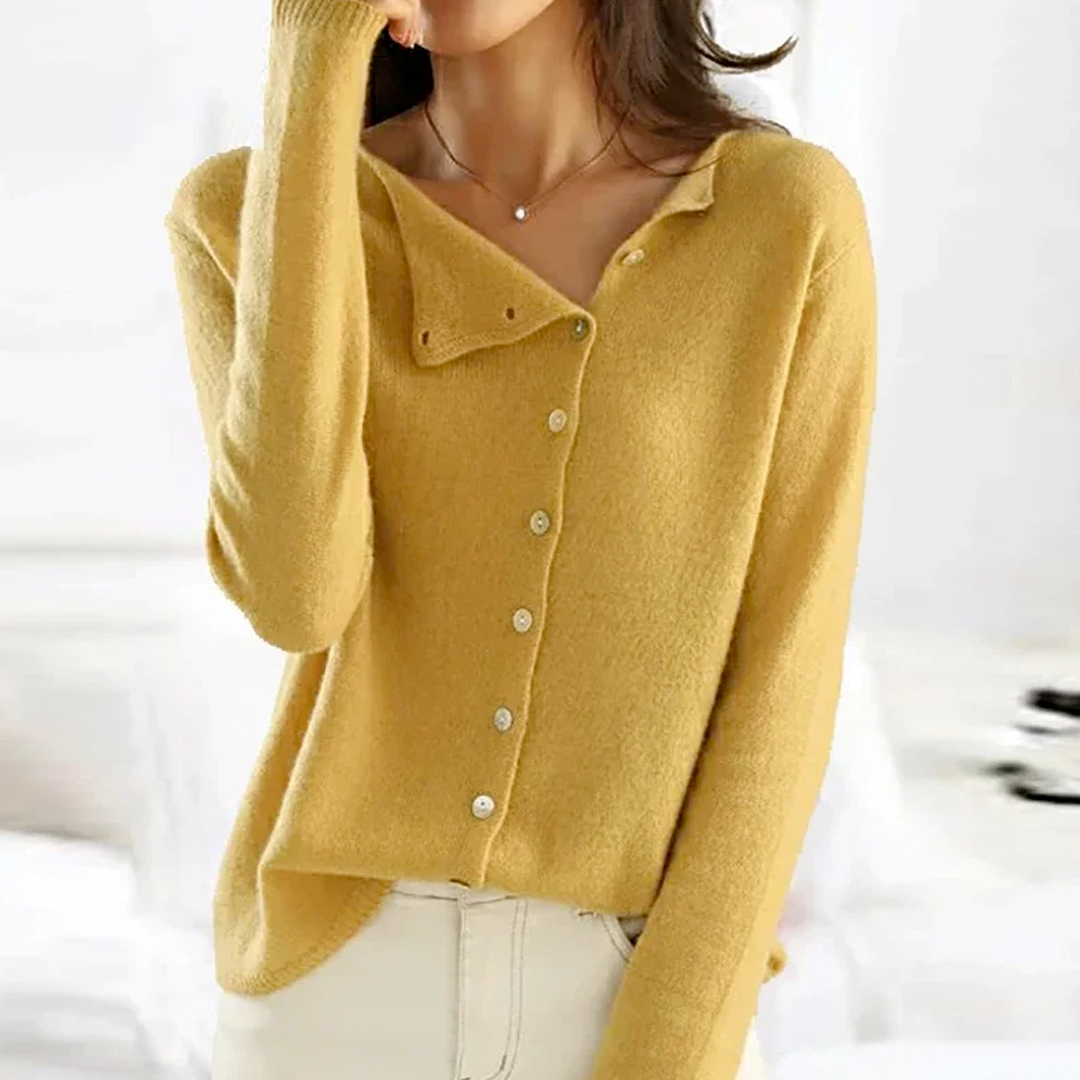 Emma™ - Casual Button Sweater