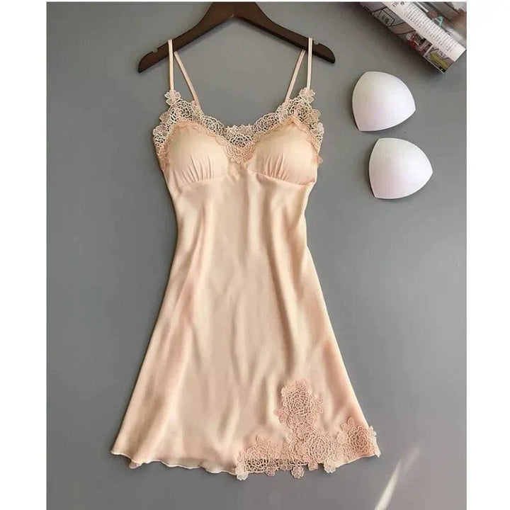 Kim - Elegant Spring Veiled Nightgown for Women