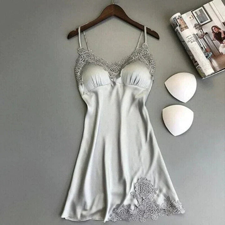 Kim - Elegant Spring Veiled Nightgown for Women
