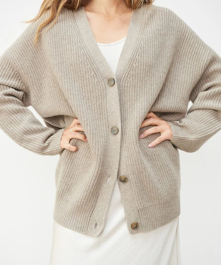 Olivia™ - V-neck Cashmere Cardigan