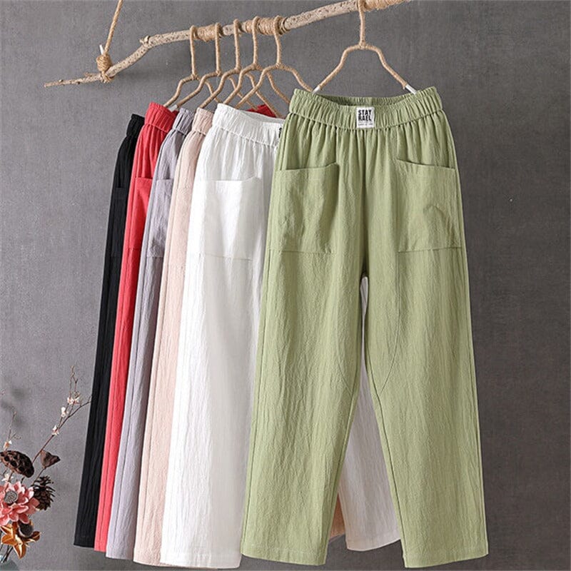 Emma™ - Cotton Linen Pants