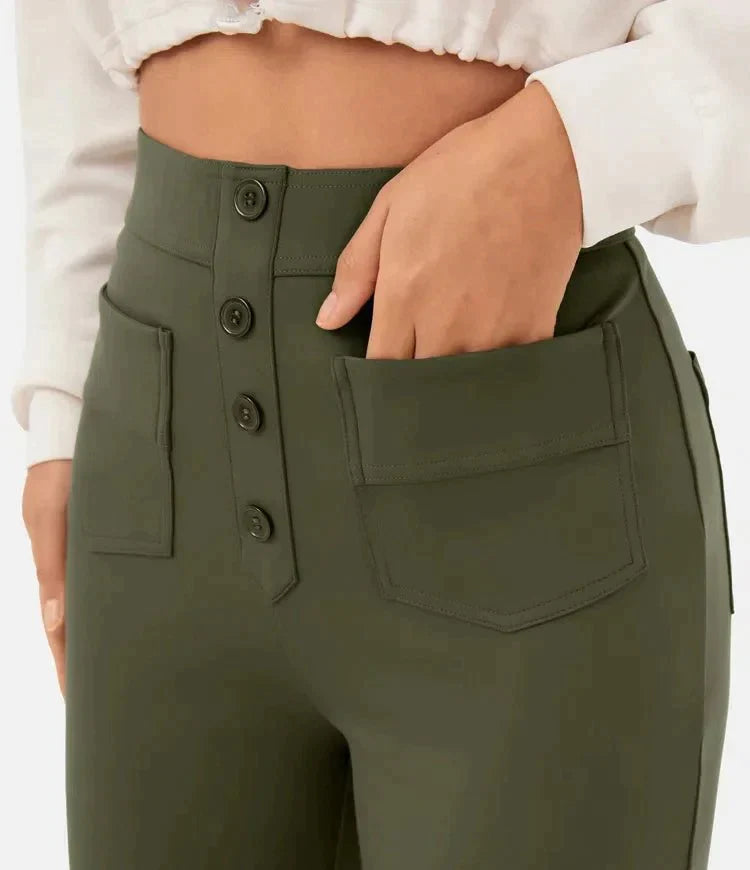 Penelope™ - High-Waist Chic Pants