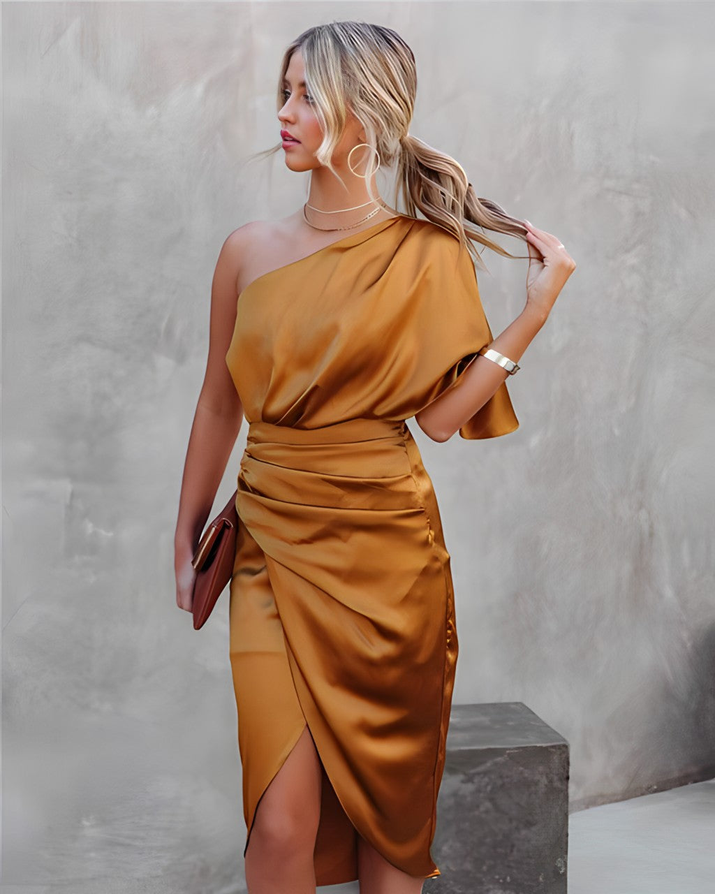 Ella™ - Elegant Silk Party Dress