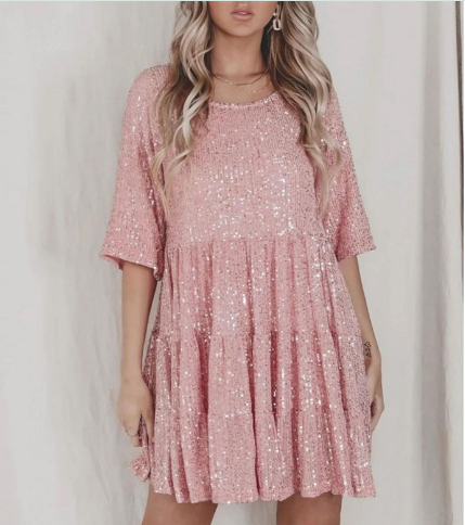 Darby - Sparkling Sequin Mini Dress