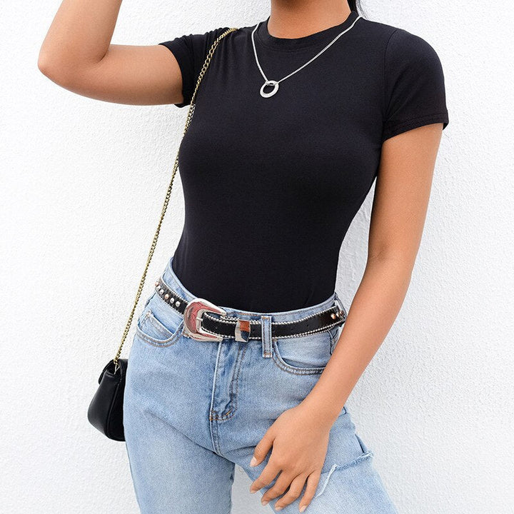 Carmela - Ultimate Comfortable T-shirt Bodysuit for Everyday Wear for Women