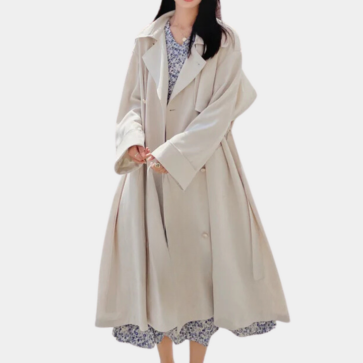 DALEYZA - Elegant Luxury Overcoat for Ladies