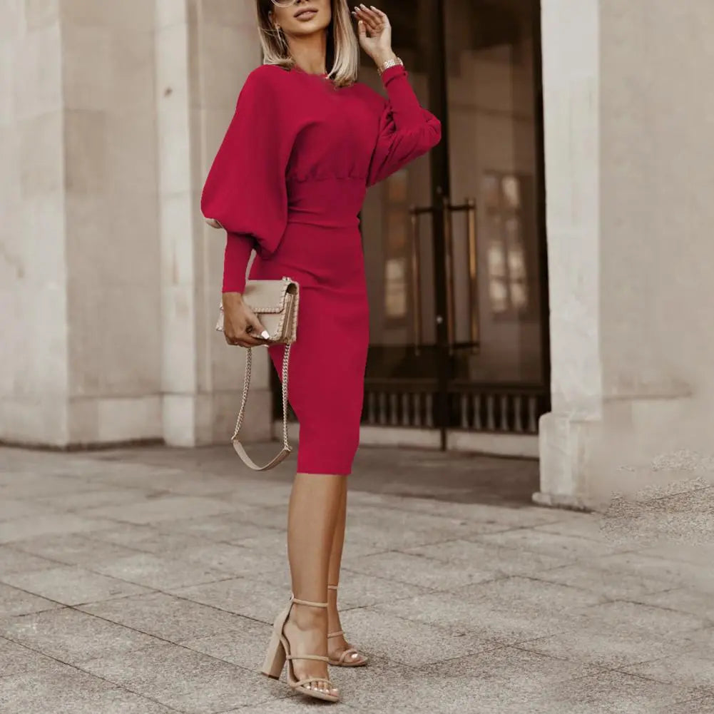 Romye - Chic Midi Dress for Effortless Elegance