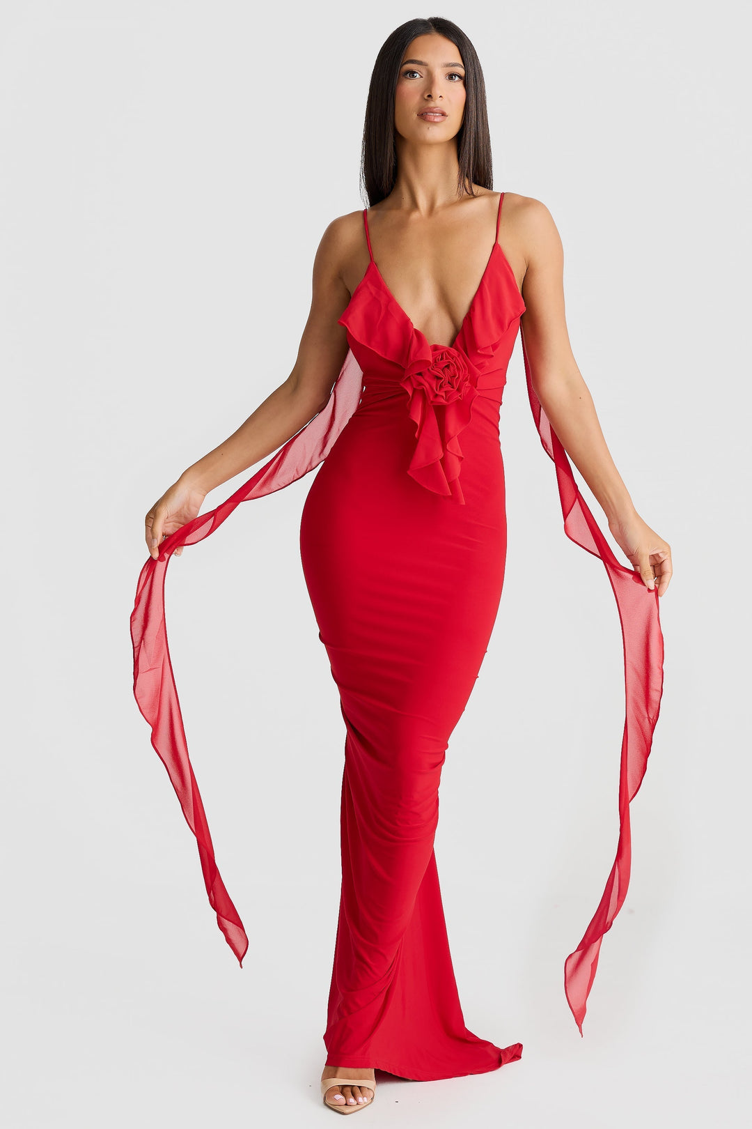 Rosa™ - Maxi Dress with Open Back