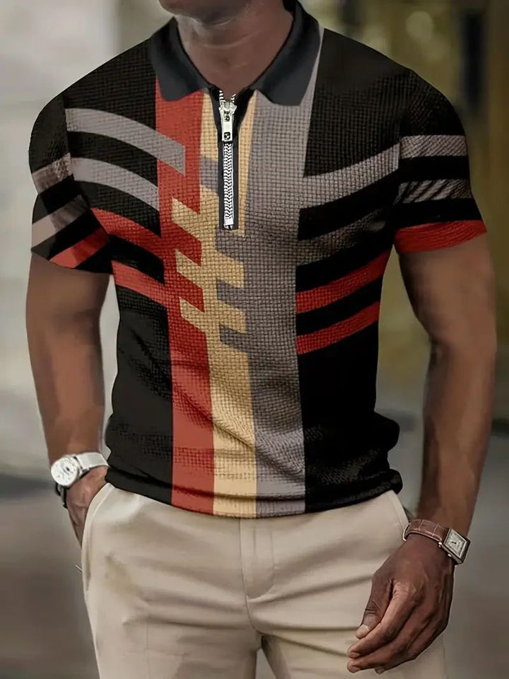 Stylish and modern men's summer shirt - Gideon