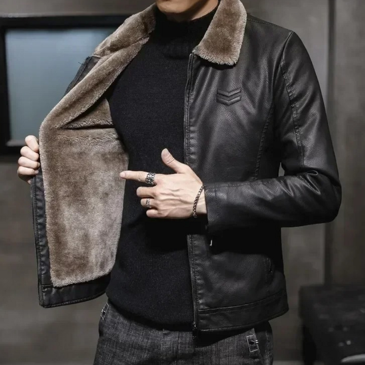 Bryan - Stylish Plush Jacket for the Modern Man