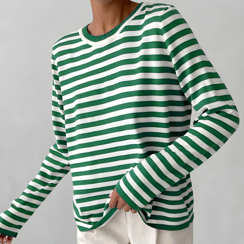 Sophie™ - Striped Knit Sweater