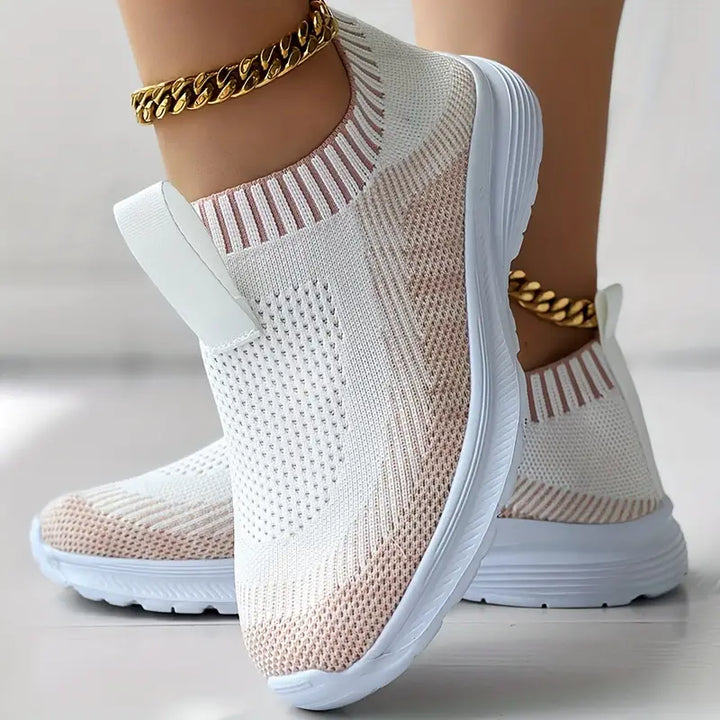 CLAIRE - Stylish knitted trainers for women for a casual look