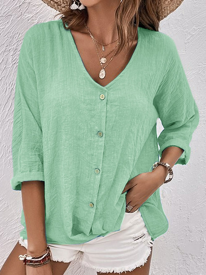 Camilla - Elegant and Comfortable Summer Blouse for Women