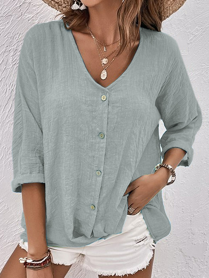 Camilla - Elegant and Comfortable Summer Blouse for Women