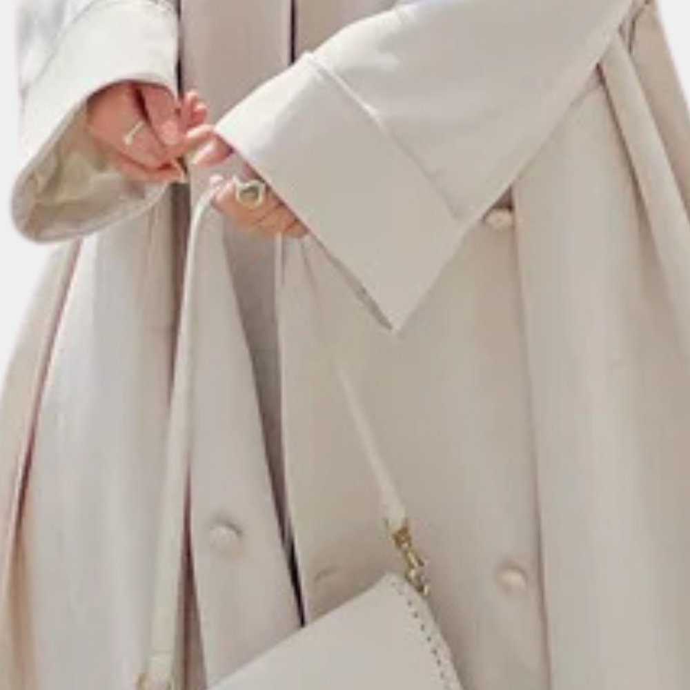 DALEYZA - Elegant Luxury Overcoat for Ladies