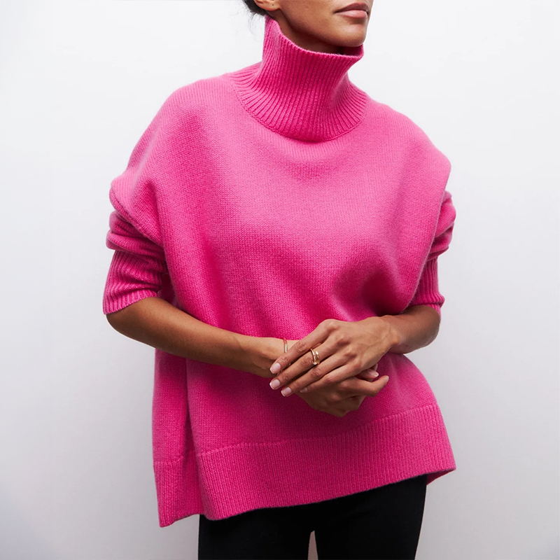 Lucy™ - Knit Turtleneck Sweater