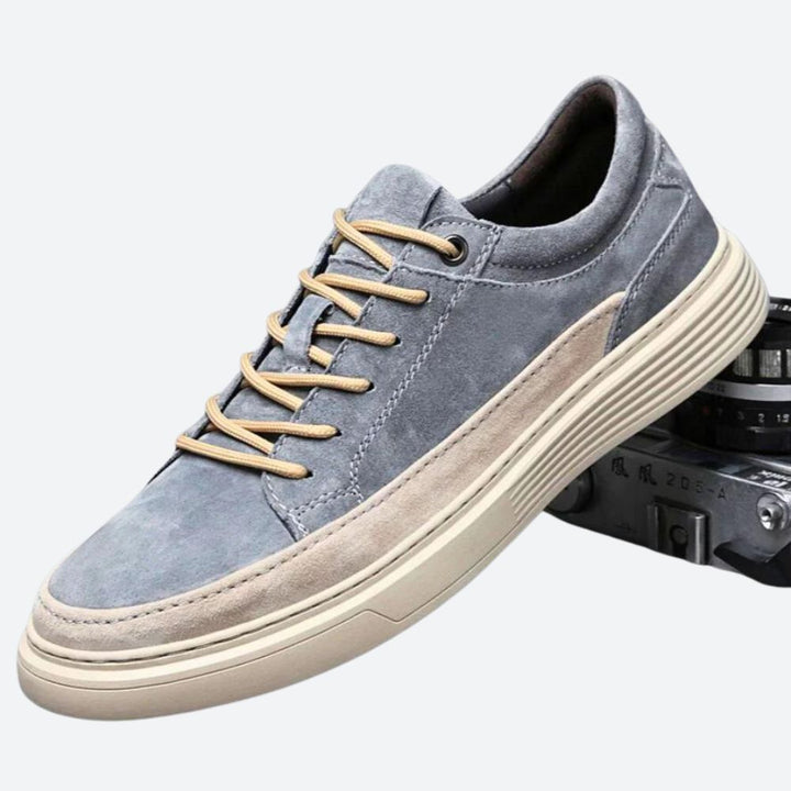 Stylish men's leather sports shoes - Conradin