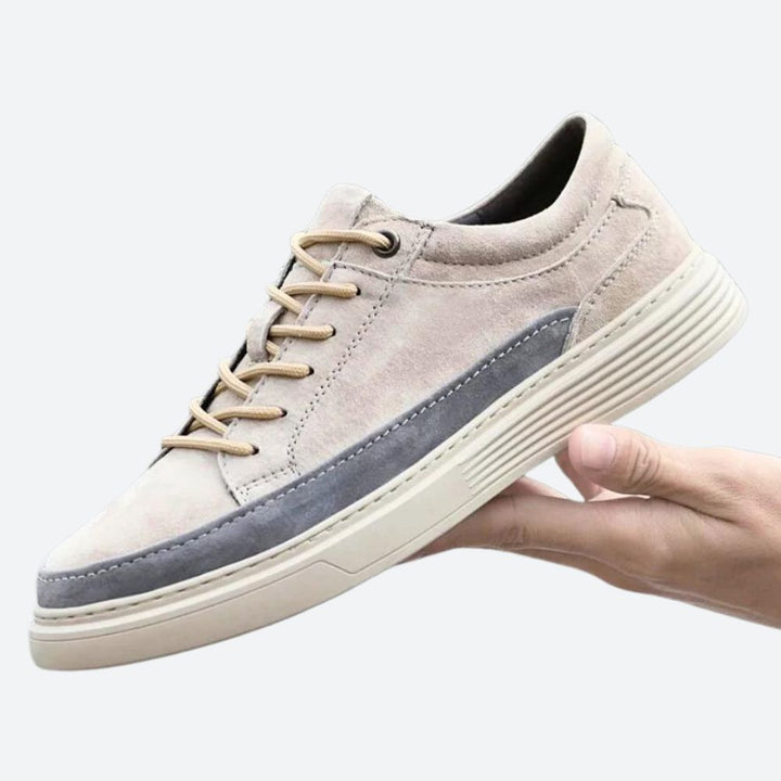 Stylish men's leather sports shoes - Conradin