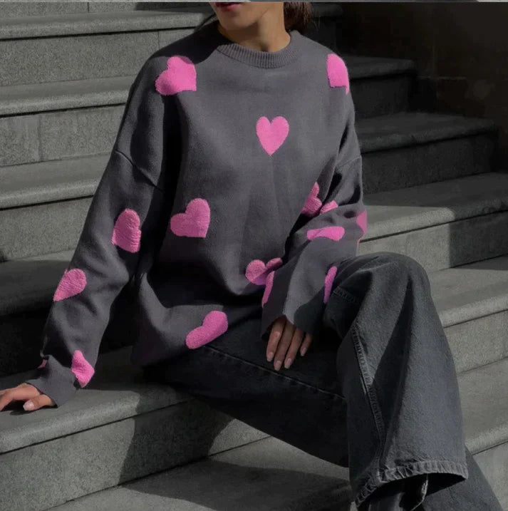 Sophia™ - Soft Heart Sweater