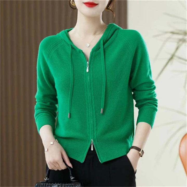 Stylish Cashmere Hoodie Sweater by Alice - Perfect for any occasion!