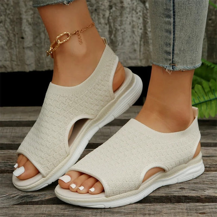 Phoebe - Trendy Open-Toe Casual Sandals for Effortless Style