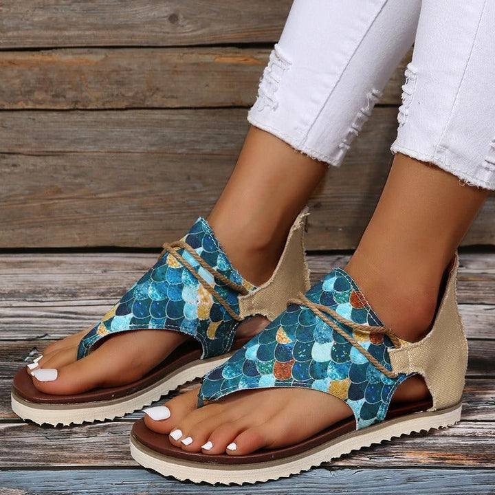 Josephine - Elegant patterned sandals