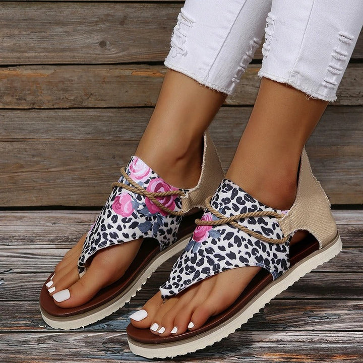 Josephine - Elegant patterned sandals