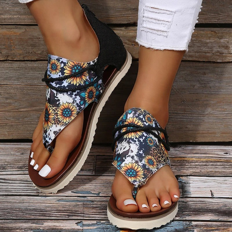 Josephine - Elegant patterned sandals