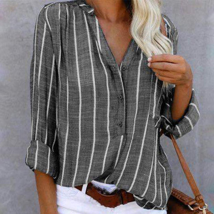 Summery Striped Blouse for Women by Willow - Perfect for any occasion!