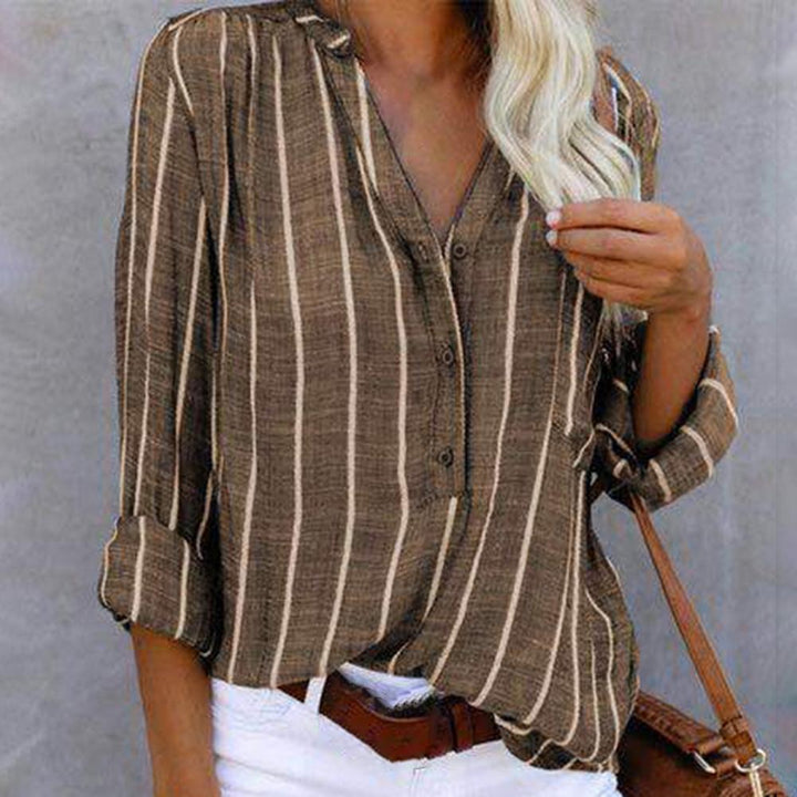 Summery Striped Blouse for Women by Willow - Perfect for any occasion!