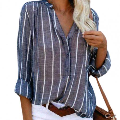 Summery Striped Blouse for Women by Willow - Perfect for any occasion!