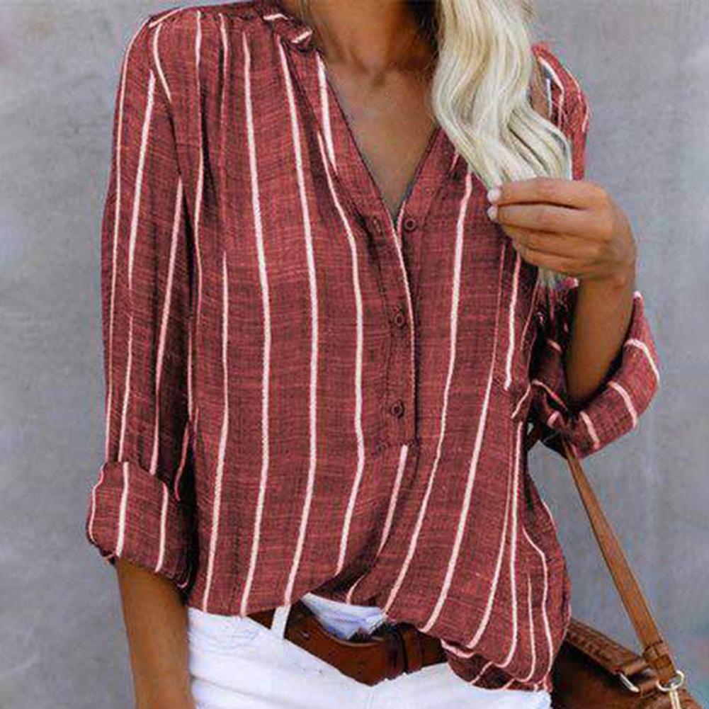 Summery Striped Blouse for Women by Willow - Perfect for any occasion!
