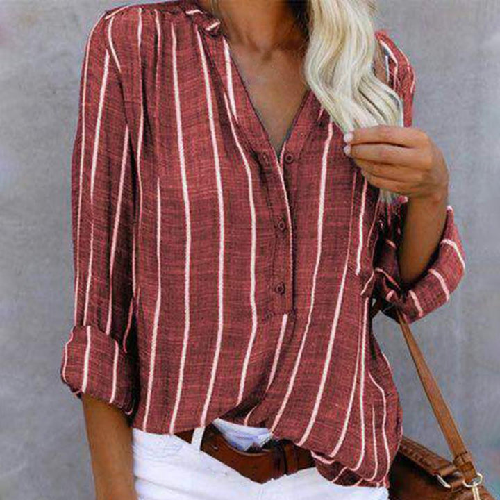 Summery Striped Blouse for Women by Willow - Perfect for any occasion!