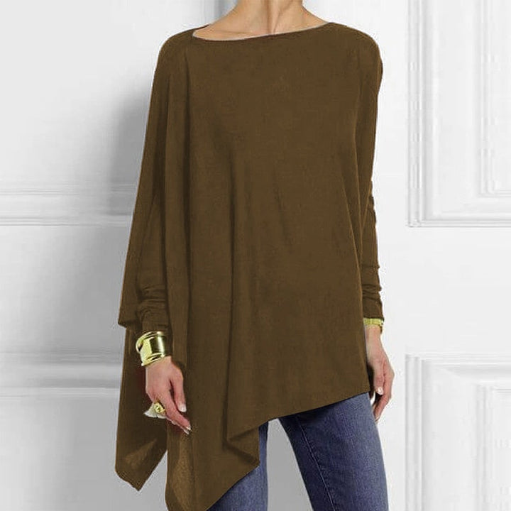 Adeline - Fashionable Casual Autumn O-Neck Longsleeve Top for Women