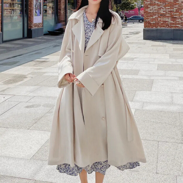DALEYZA - Elegant Luxury Overcoat for Ladies