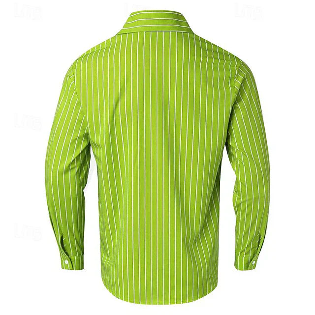 Enzo™ - Classic Striped Shirt