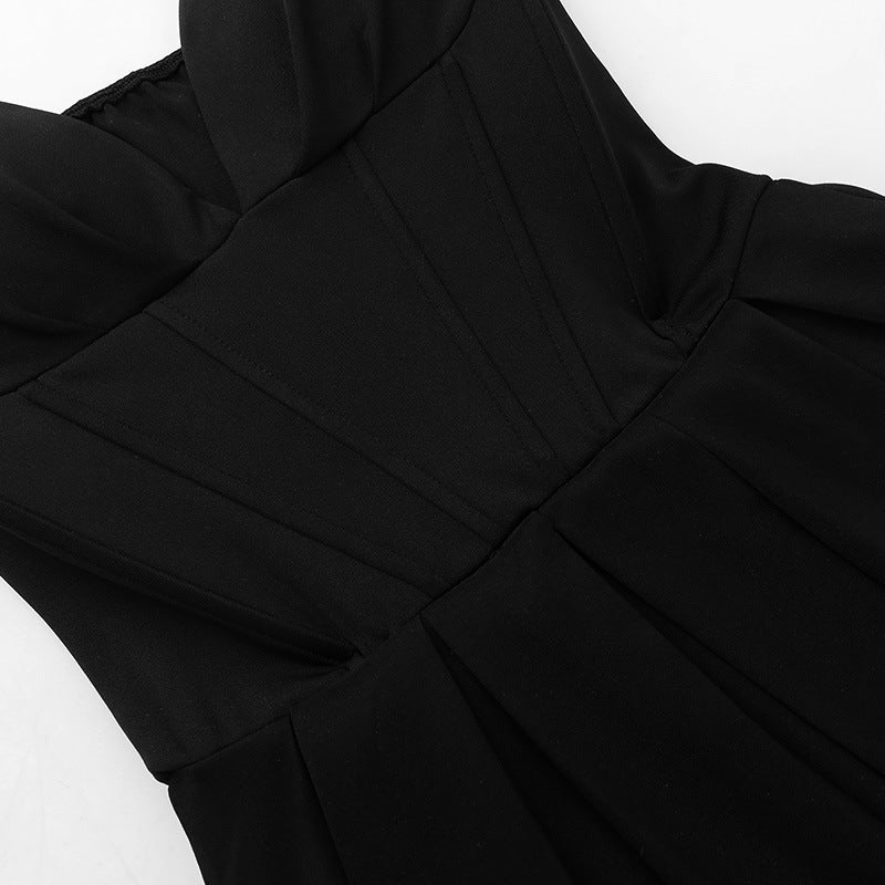 Caitlin™ - Black Gown Dress